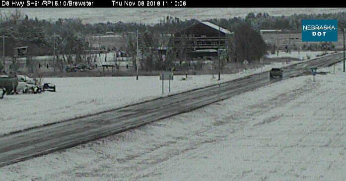 Nebraska 91 east of Brewster